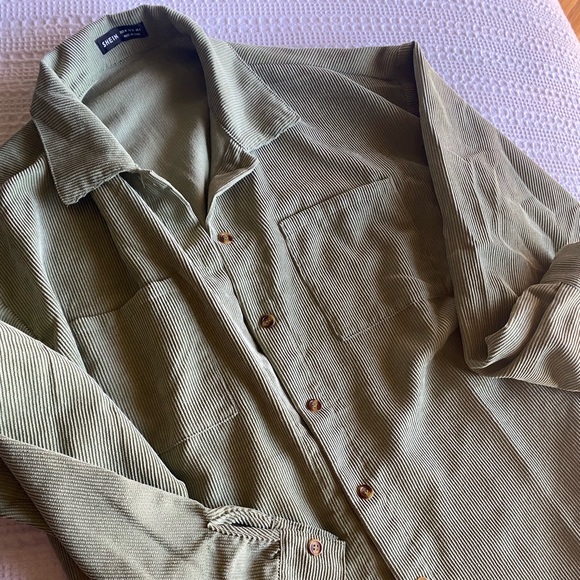 Corduroy button down shirt - Picture 4 of 5